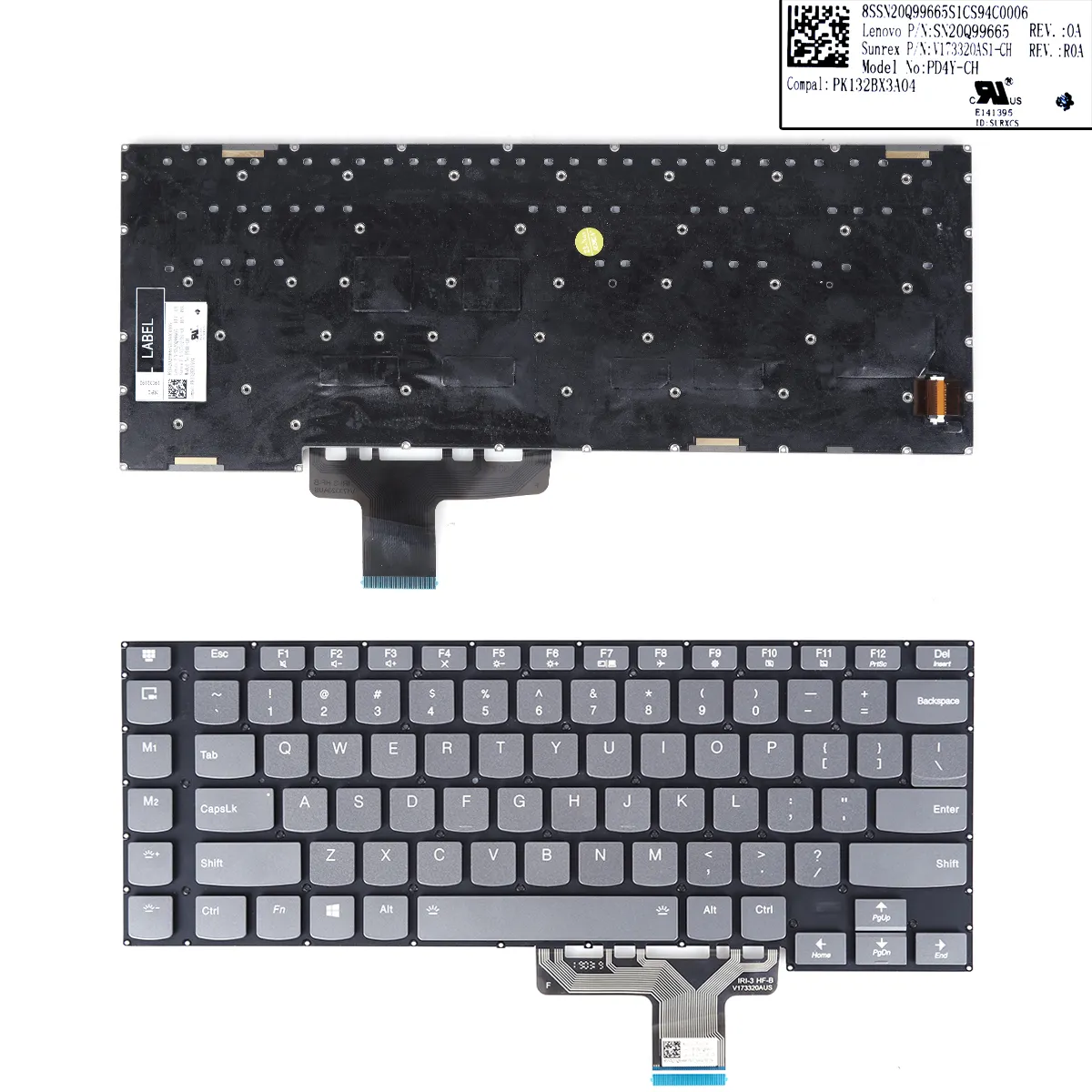 Picture of Lenovo Legion Y730-15 Y740-15 GRAY（blacklit WIN8)